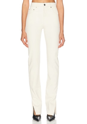 Ludovic de Saint Sernin Candy Pant in Cream - Cream. Size 24 (also in 26, 28, 30).