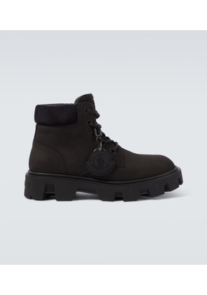 Moncler Peak City leather ankle boots