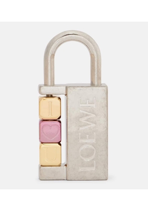 Loewe Padlock brass bag charm