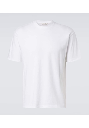 Auralee Oversized cotton jersey T-shirt