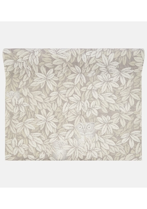 Fornasetti x Cole & Son Foglie e Civette wallpaper