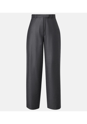 Rohe Virgin wool flannel wide-leg pants