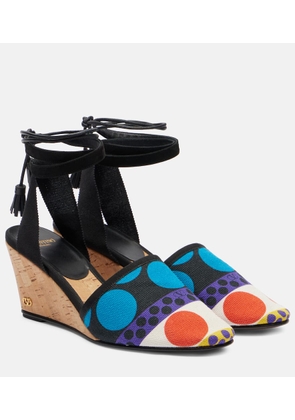 Valentino Garavani La Cruisette printed espadrille wedges