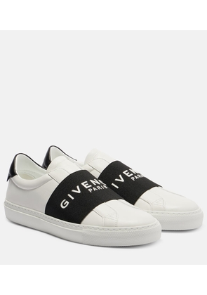 Givenchy Urban Street logo leather slip-on sneakers