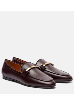 Tod's Barretta leather loafers