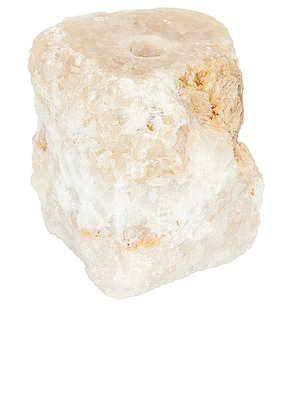 OLIVE ATELIERS Medium Onyx Old Soul Candle Stand in Assorted - Beige. Size all.