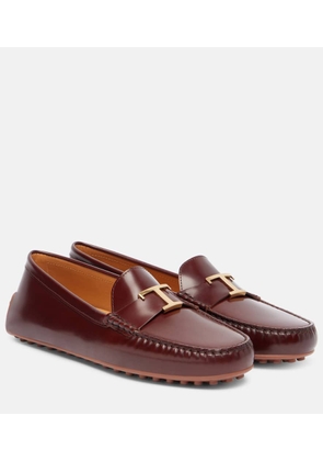 Tod's City Gommino leather driving shoes