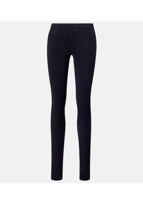 Stouls Carolyn mid-rise suede leggings