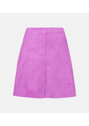 Stouls Mila suede miniskirt