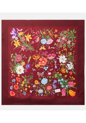 Gucci Gucci Flora silk twill scarf