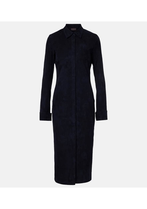 Stouls Becky suede shirtdress