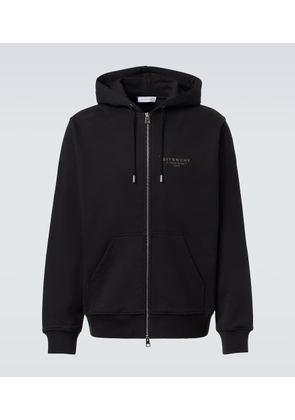 Givenchy Givenchy Stamp cotton fleece hoodie