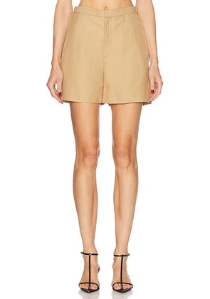 Loulou de Saison Simai Short in Dune - Beige. Size 34 (also in ).
