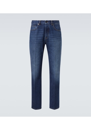Givenchy Faded mid-rise straight jeans
