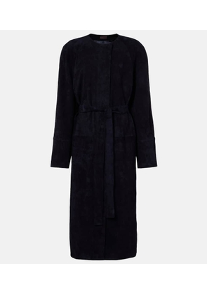 Stouls Dietrich suede coat