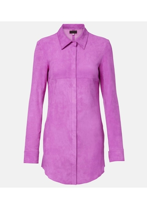 Stouls Geraldine suede shirt dress