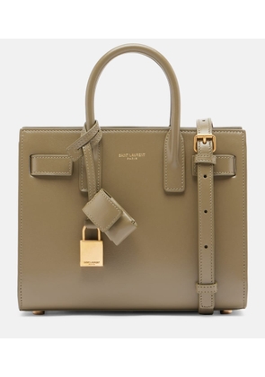 Saint Laurent Sac De Jour Nano leather tote bag