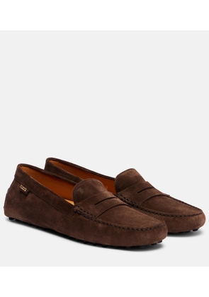 Tod's Gommino suede driving shoes