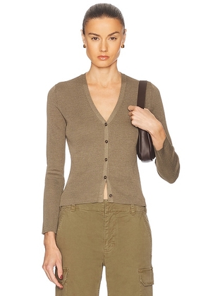 NILI LOTAN Nari Cardigan in Military Green - Army. Size L (also in ).