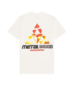 Metalwood Studio Tri-Metal T-Shirt in White - White. Size S (also in ).