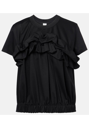 Noir Kei Ninomiya Ruffled cotton top