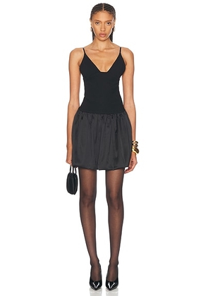 Mimchik Bubble Dress in Black - Black. Size 6 (also in 0).