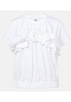 Noir Kei Ninomiya Ruffled cotton top