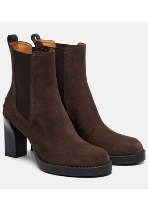 Tod's 80 suede Chelsea boots