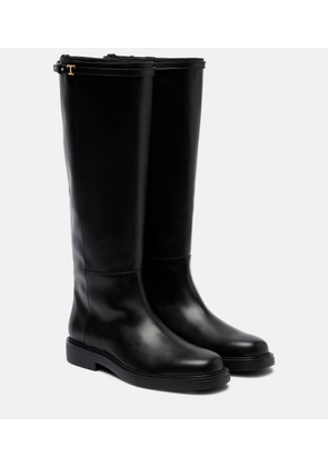 Tod's Leather knee-high boots