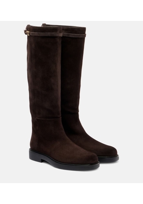 Tod's Suede knee-high boots