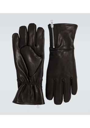 Auralee Leather gloves