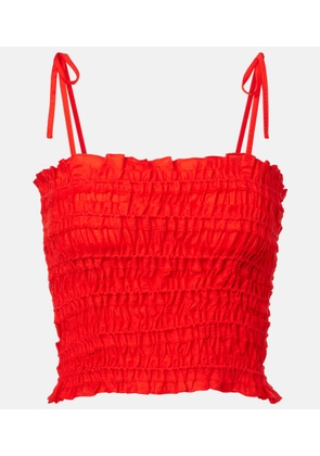 Tory Burch Smocked tank top