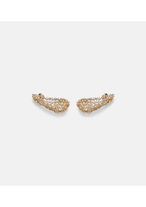 Ananya Scatter 18kt gold earrings with diamonds