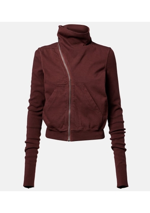 Rick Owens Mountain cotton jersey sweatshirt