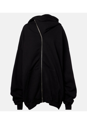 Rick Owens Mega Mountain cotton jersey hoodie