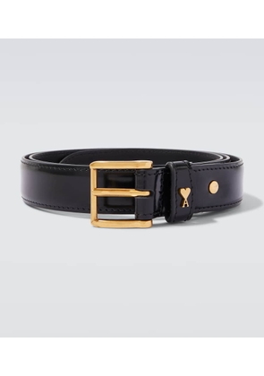 Ami Paris Paris Paris leather belt