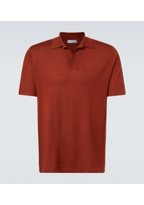 Gabriela Hearst Cashmere and silk polo shirt
