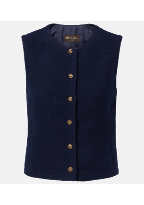 Loro Piana Cashmere and wool-blend vest