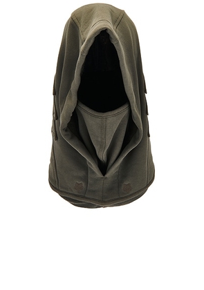 Kiko Kostadinov x Fox Racing Sherpa Lined Balaclava in Dark Vintage - Grey. Size S/M (also in ).