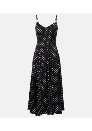 Polo Ralph Lauren Polka-dot midi dress