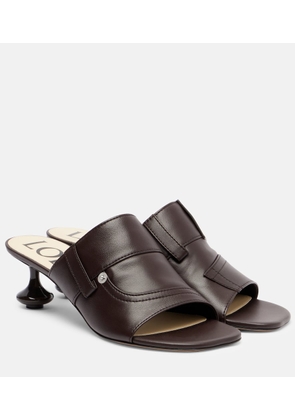 Loewe Toy Panta 45 leather mules