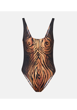 Jean Paul Gaultier Trompe lâoeil swimsuit