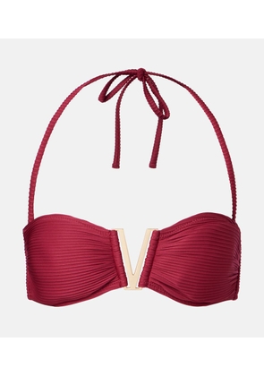Heidi Klein Cassis halterneck bikini top