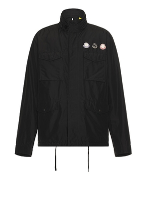 Moncler Genius Orus Field Jacket in Black - Black. Size 2 (also in 3, 4).