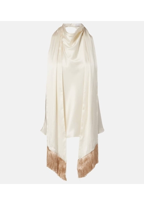 Nina Ricci Scarf-detail top