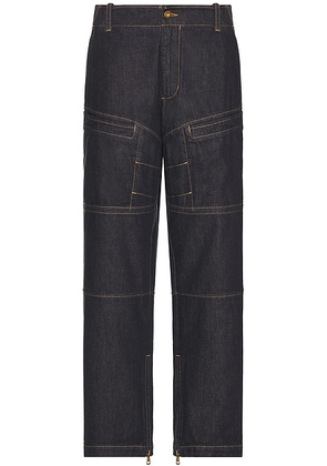 Moncler Genius Jeans in Blue Denim - Blue. Size 48 (also in 50, 52).