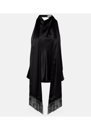 Nina Ricci Scarf-detail top