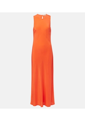 Asceno Valencia silk maxi dress