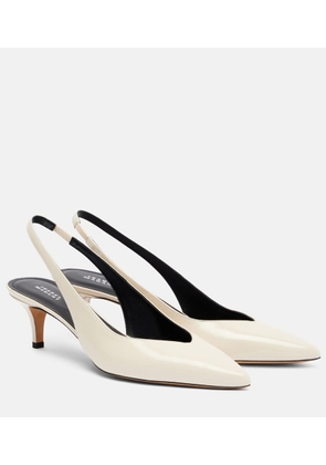 Isabel Marant Padim 50 patent leather slingback pumps