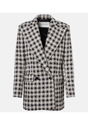 Nina Ricci Double-breasted tweed blazer
